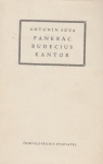 Pankrác Budecius, kantor