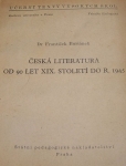 Česká literatura od 90. let 19. století do roku 1945