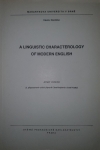 A Linguistic Characterology of Modern English