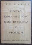 Italská monodie z doby raného baroku v Čechách