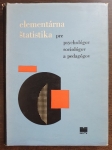 Elementárna štatistika pre psychológov, sociológov a pedagógov