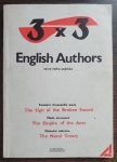 3x3 English Authors: Znamení zlomeného meče / Vláda mravenců / Námořní smlouva (dvojjazyčná kniha)