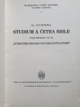Studium a četba Bible