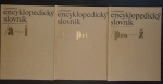 Ilustrovaný encyklopedický slovník 3 svazky, komplet 