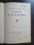 Listy z Vltavína